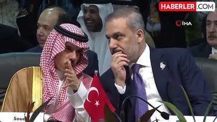Dışişleri Bakanı Fidan, G20 Dışişleri Bakanları Toplantısı'nda mevkidaşlarına hitap etti