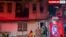 Bursa'da mobilya imalathanesinde yangın çıktı