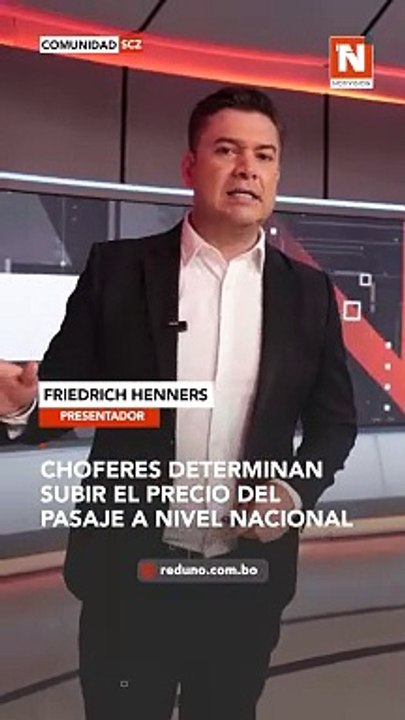 Choferes determinan subir el precio del pasaje a nivel nacional