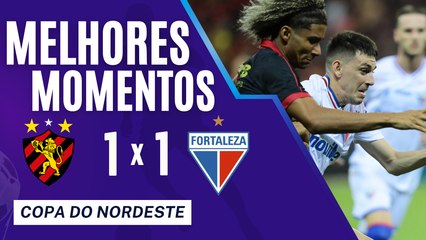 Sport 1 x 1 Fortaleza - Melhores Momentos - Copa do Nordeste - 21.02.2024