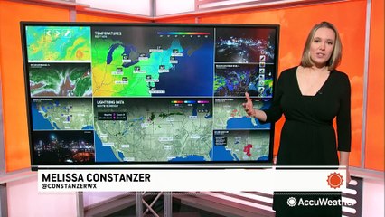 Storm advancing from the Plains with mostly rain for the Northeast