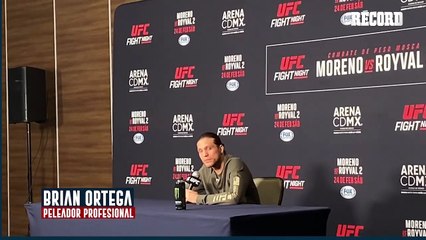 Brian Ortega AFIRMA: "el que ES MEXICANO, ES MEXICANO", antes de enfrentar a Yair Rodríguez en UFC México