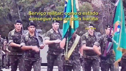 Serviço militar: como o estado consegue mão de obra barata | Crônica Libertária - 30/12/19 | ANCAPSU