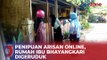 Sejumlah Ibu Rumah Tangga Geruduk Rumah Ibu Bhayangkari akibat Arisan Online