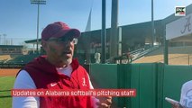 Updates on Alabama softball s pitching staff