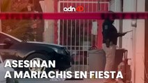 Fiesta terminó en tragedia, asesinan a dos mariachis y hieren a otros 3 en Ciudad Juárez