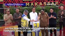 [FULL] Sambutan Jokowi saat Resmikan Sistem Pengelolaan Air Limbah Domestik di Makassar
