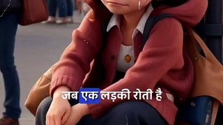 जब एक लड़की रोती है  || Viral Story In Hindi  || Motivational story || #hindi #motivation #india #trending #animation