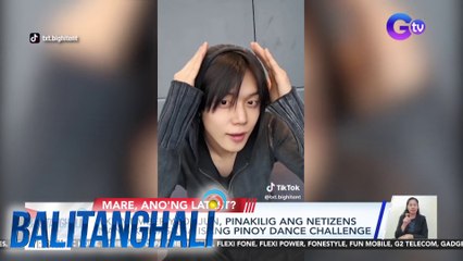 TXT member Yeonjun, Pinakilig ang netizens nang kumasa sa isang Pinoy dance challenge | BT