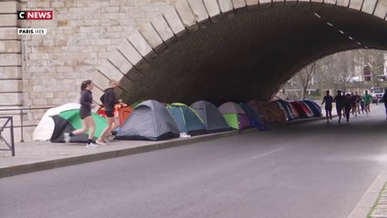 Tentes, campements... Paris se "bidonvillise" ?