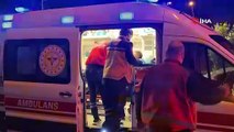 Kocaeli'de bir araç trafik ışıklarında bekleyen otobüse ve otomobile çarptı: 7 yaralı