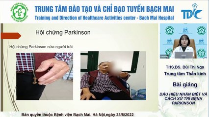 Dấu hiệu nhận biết và cách xử trí bệnh Parkinson