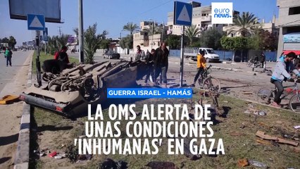 La OMS alerta de la crítica situación sanitaria y humanitaria en Gaza