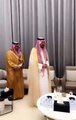 الأمير الحسين يتلقى عزاء حماه المهندس خالد آل سيف والد الأميرة رجوة