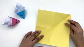Paper Ice Cream Craft / How to Make Origami Ice Cream With  Paper At Home / Paper Craft /  Paper Toy