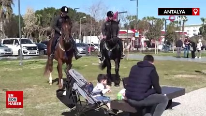Konyaaltı Sahili'nin güvenliği Börü ve Winner'a emanet