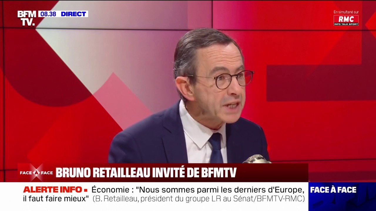 Bruno Retailleau: "La France est le seul pays en Europe à cumuler deux déficits"