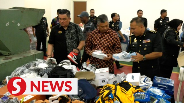 Domestic Trade Ministry disposes of seized goods worth RM1.2mil