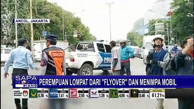 Perempuan Tewas Usai Nekat Lompat dari Flyover Ancol