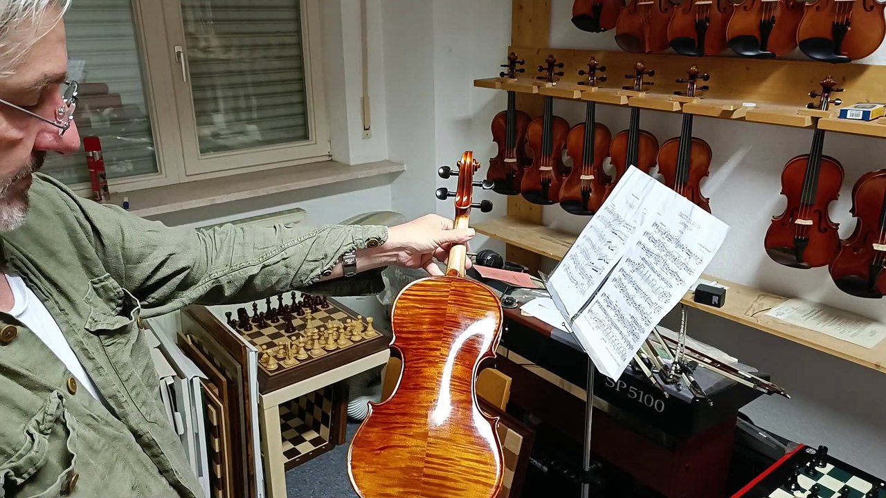 Beispielvideo Violine Geige Grandezza 4/4 Nr.2