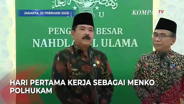 Alasan Hadi Tjahjanto Sowan ke PBNU di Hari Pertama Kerja Sebagai Menko Polhukam