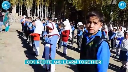 Gilgit Baltistan_ Thamachu Village - SKZ Model School _ World Mountain Day