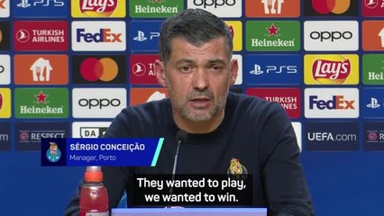 Conceicao hits back at Arteta after Champions League win