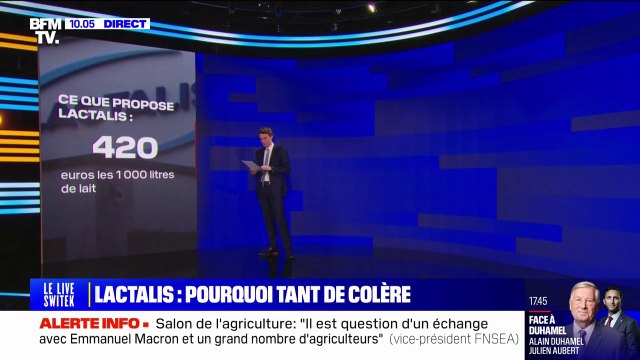 LES ÉCLAIREURS - Colère des agriculteurs: que reprochent les producteurs de lait à Lactalis?