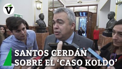 'Caso Koldo', Santos Cerdán (PSOE): "El PSOE actúa con la corrupción cortando por lo sano"