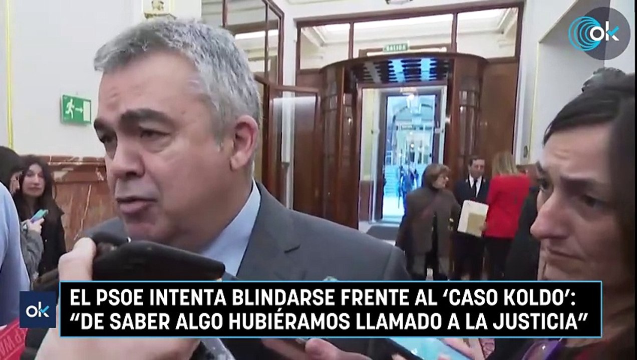 El PSOE intenta blindarse frente al 'caso Koldo': "De saber algo hubiéramos llamado a la Justicia"