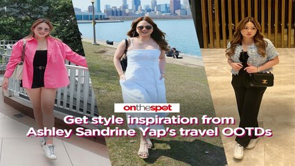 On the Spot: Get style inspiration from Ashley Sandrine Yap's travel OOTDs