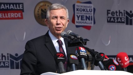 Mansur Yavaş: Ben açıkladım, rakiplerim de açıklasın