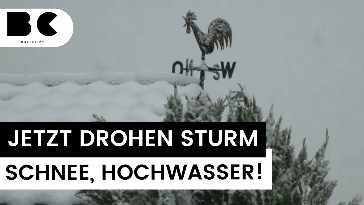 Experte: Zum Wochenende drohen Sturm, Schnee und Hochwasser