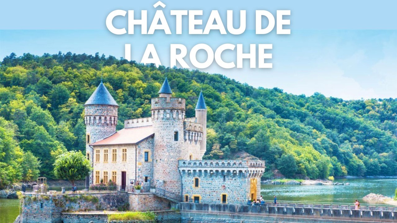 Vue aérienne du Château de la Roche : Un Patrimoine Hérité des Siècles