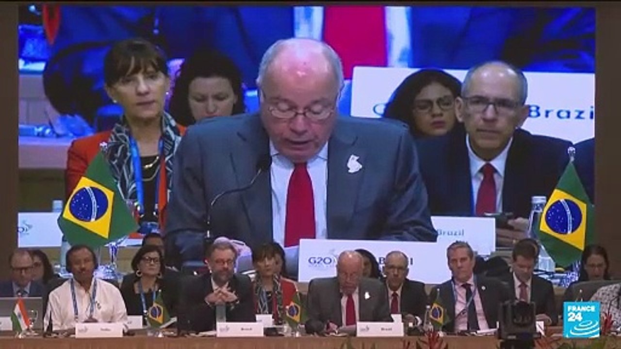 Brazil condemns UN 'paralysis' on Gaza, Ukraine at tense G20 meeting