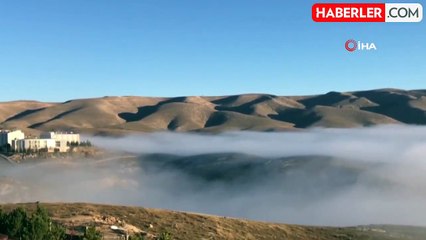 Batman'ı kaplayan sis görsel şölen oluşturdu