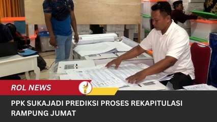 PPK Sukajadi Prediksi Proses Rekapitulasi Rampung Jumat