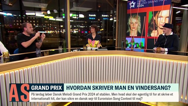 TEMA - Dansk Melodi Grand Prix med Marcus Winther John og Lars Chief 1 Pedersen | Aftenshowet - 14 Februar 2024 | DRTV