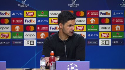 Arsenal's  Arteta reacts to their shock 1-0 UCL Last 16 first leg loss to Porto