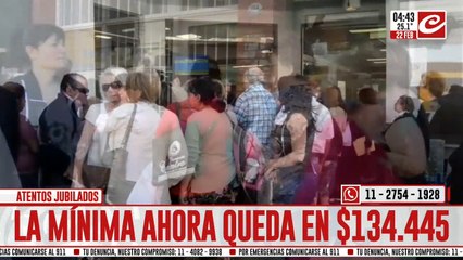 Es oficial: los jubilados recibirán un aumento del 27,18% y un bono de 70.000