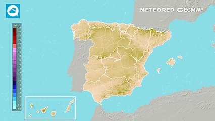 Recta final de la semana con precipitaciones en gran parte de España