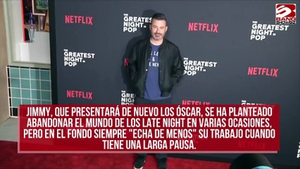 Ahora sí: Jimmy Kimmel ve cerca el final de su late night