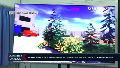 Mahasiswa Di Semarang Ciptakan VR Game Peduli Lingkungan