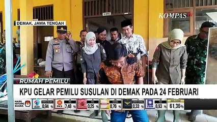 KPU Tinjau Kondisi Banjir Demak, Pastikan Pemilu Susulan Bisa Digelar
