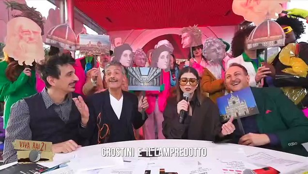 A 'Viva Rai2!' Fiorello omaggia la Toscana. Ed Emma canta Boboli