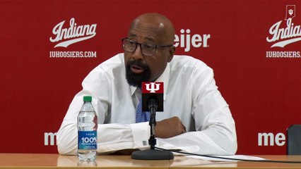 Mike Woodson Press Conference After Indiana's 85-70 Loss To Nebraska