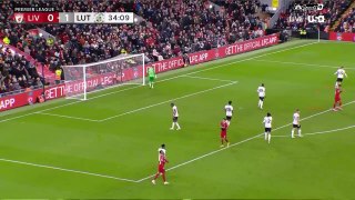 Liverpool vs Luton Town Extended Highlights