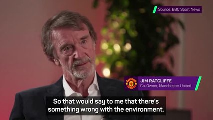 Environment needs to change for Ten Hag to be successful - Ratcliffe