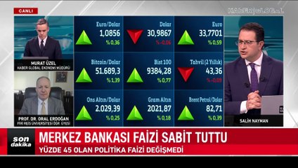 SON DAKİKA! Merkez Bankası faiz kararını açıkladı