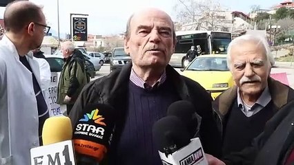 Κινητοποίηση συνταξιούχων στο νοσοκομείο της Λαμίας